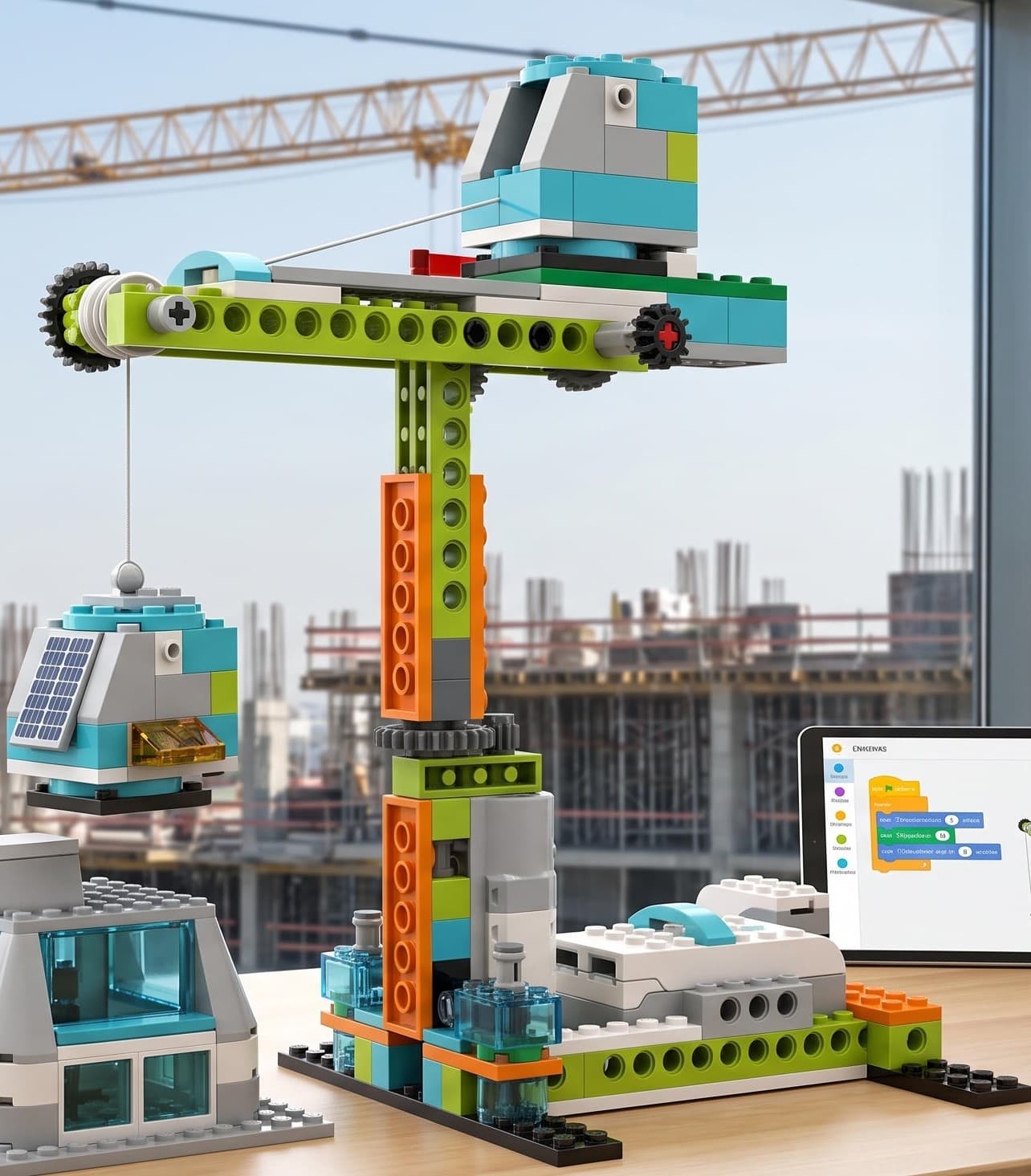 Tower Crane — Robo Pro build