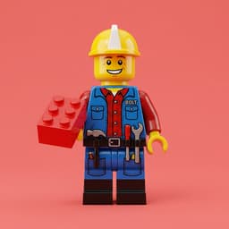 Bolt the Builder mascot