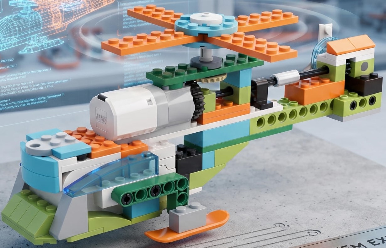 Helicopter — Robo Pro build